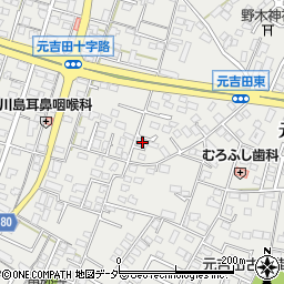 茨城県水戸市元吉田町2235-4周辺の地図
