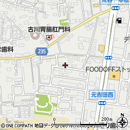 茨城県水戸市元吉田町1154周辺の地図