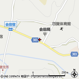 長野県松本市会田666周辺の地図