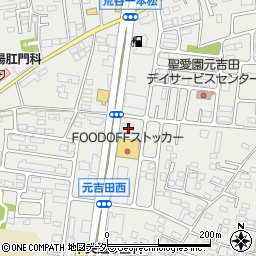 茨城県水戸市元吉田町1166周辺の地図
