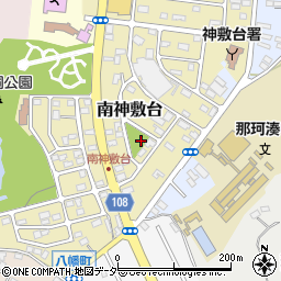 神敷台第三公園周辺の地図