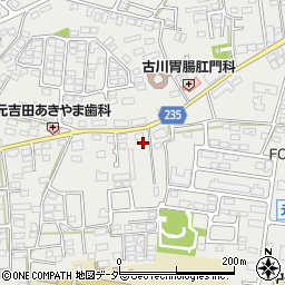 茨城県水戸市元吉田町1138周辺の地図
