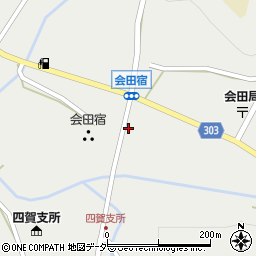 長野県松本市会田717周辺の地図