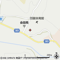 長野県松本市会田671周辺の地図