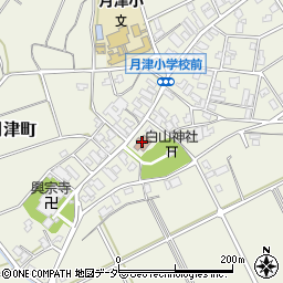 月津町内会周辺の地図