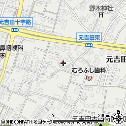 茨城県水戸市元吉田町2233-6周辺の地図