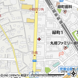 株式会社カパス　高崎営業所周辺の地図