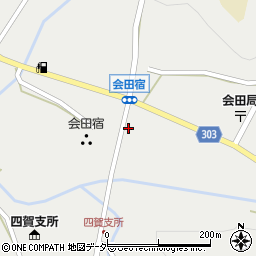 長野県松本市会田718周辺の地図