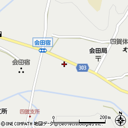 長野県松本市会田736-2周辺の地図