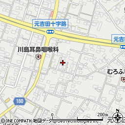 茨城県水戸市元吉田町1643-3周辺の地図