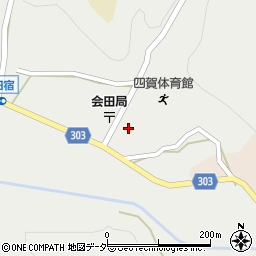 長野県松本市会田672周辺の地図
