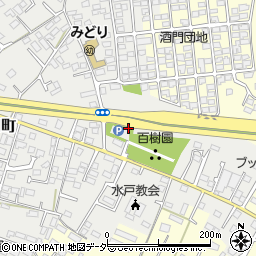 茨城県水戸市元吉田町2617-2周辺の地図