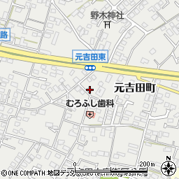 茨城県水戸市元吉田町2193-10周辺の地図