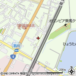 栃木県小山市羽川111周辺の地図