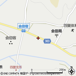 長野県松本市会田736周辺の地図