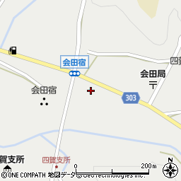 長野県松本市会田720周辺の地図