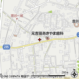 茨城県水戸市元吉田町970-7周辺の地図