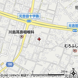 茨城県水戸市元吉田町1663-11周辺の地図