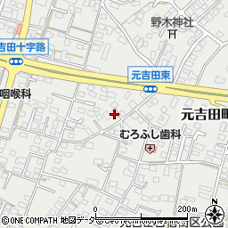 茨城県水戸市元吉田町2223-1周辺の地図