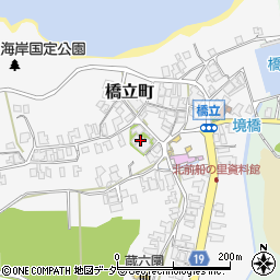 福井別院橋立支院周辺の地図