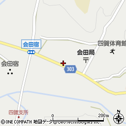 長野県松本市会田655周辺の地図