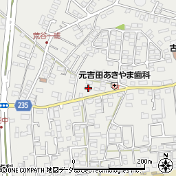 茨城県水戸市元吉田町969-2周辺の地図