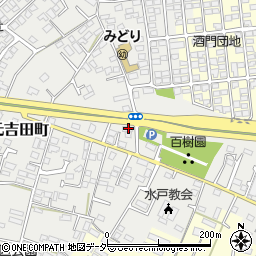茨城県水戸市元吉田町2608周辺の地図