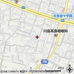 茨城県水戸市元吉田町749-3周辺の地図