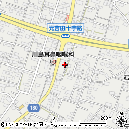 茨城県水戸市元吉田町1635-1周辺の地図