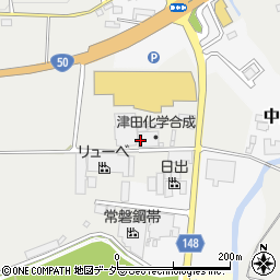 津田化学合成株式会社　製造部周辺の地図