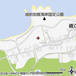 石川県加賀市橋立町ウ周辺の地図