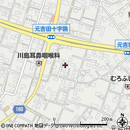 茨城県水戸市元吉田町1643-15周辺の地図