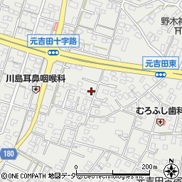 茨城県水戸市元吉田町1662-2周辺の地図