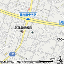 茨城県水戸市元吉田町1643-7周辺の地図