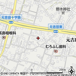 茨城県水戸市元吉田町2237-4周辺の地図