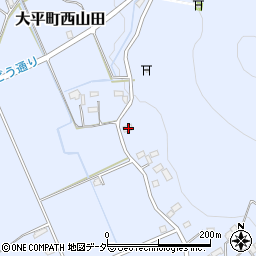 栃木県栃木市大平町西山田670周辺の地図
