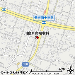 茨城県水戸市元吉田町1635-2周辺の地図