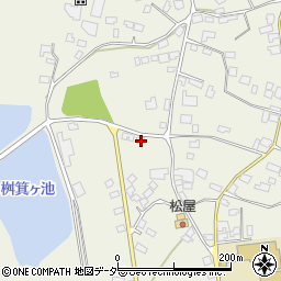 茨城県桜川市友部1762-18周辺の地図