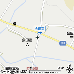 長野県松本市会田88周辺の地図