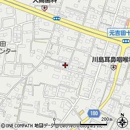 茨城県水戸市元吉田町800-1周辺の地図