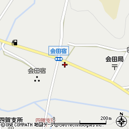 長野県松本市会田727周辺の地図