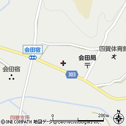 長野県松本市会田654周辺の地図