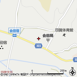 長野県松本市会田664周辺の地図