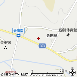 長野県松本市会田2周辺の地図