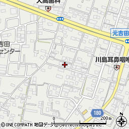 茨城県水戸市元吉田町800-4周辺の地図