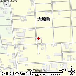 群馬県太田市大原町2565周辺の地図