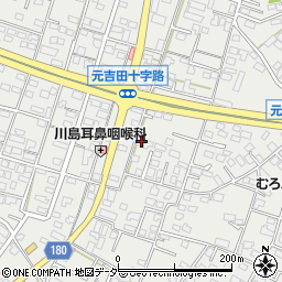 茨城県水戸市元吉田町1643-2周辺の地図