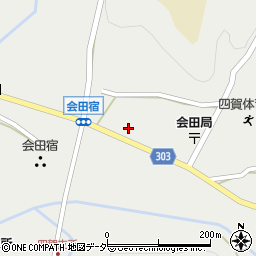 長野県松本市会田652周辺の地図
