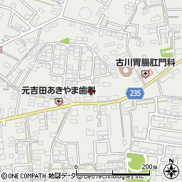 茨城県水戸市元吉田町937-2周辺の地図