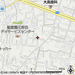 茨城県水戸市元吉田町888-9周辺の地図